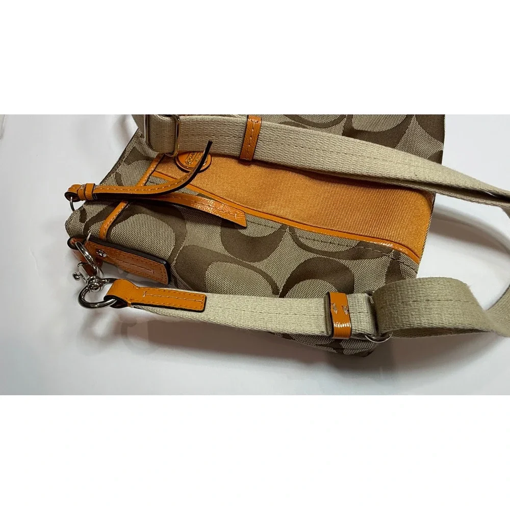 Vintage Coach Monogam Crossbody